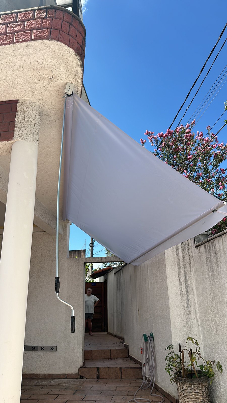 Cobertura de policarbonato sob medida